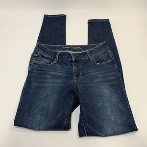 Old Navy Mid Rise Rockstar Denim Jean Size 4 Long